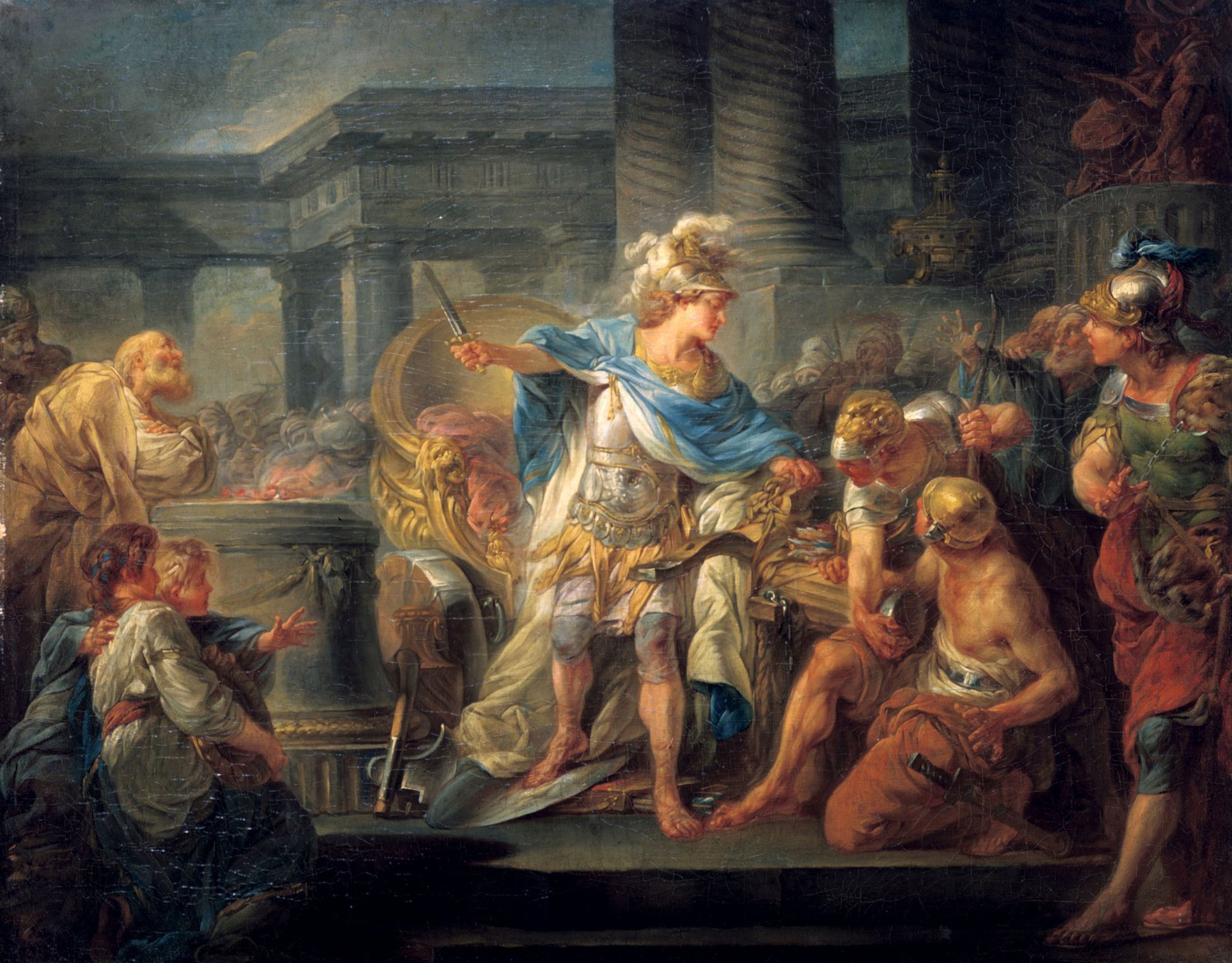 Classical royal painting